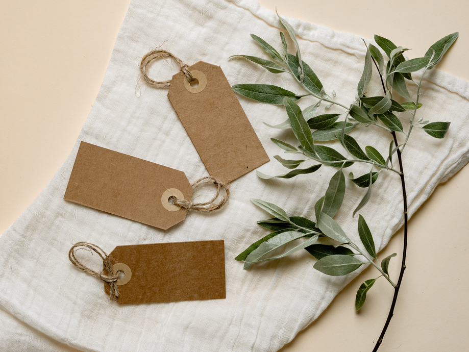 Close-Up Shot of Price Tags